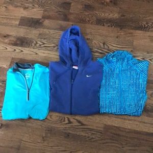 Nike and Under Armor Bundle L and XL